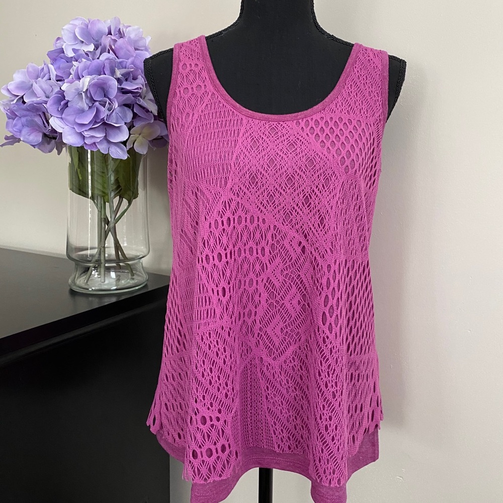 Women’s Maurices Purple Lace Tank